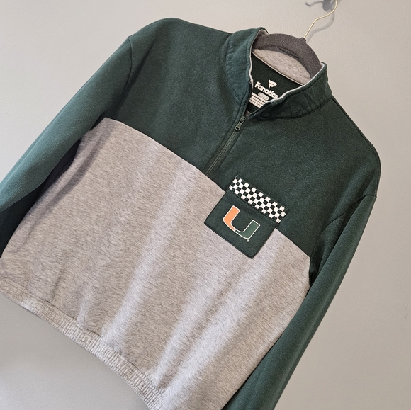 Fanatics Tops - Fanatics Miami Hurricanes Cropped Sweatshirt